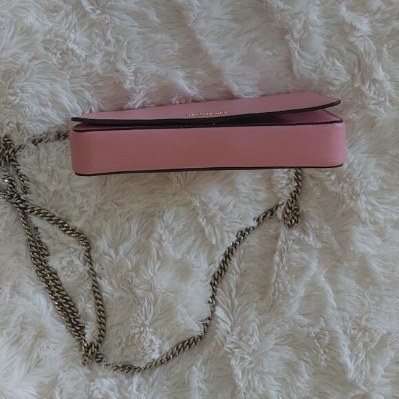 KATE SPADE New York Pink Leather Sylvia Chain Crossbody Bag - Picture 6 of 14
